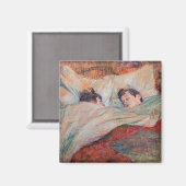 Aimant Toulouse-Lautrec - Le Lit (Recto/Verso)