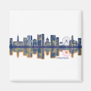 Aimant Toulouse Skyline