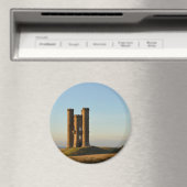 Aimant Tour Broadway dans l'aimant rond Cotswolds (In Situ (Lave-vaisselle))