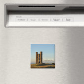 Aimant Tour Broadway dans l'aimant texte Cotswolds (In Situ (Lave-vaisselle))