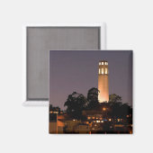 Aimant Tour Coit la nuit (Recto/Verso)