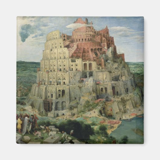 Aimant Tour de Babel, 1563 (huile sur panneau) (Devant)