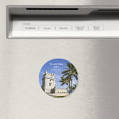 Aimant Tour de Belém, Lisbonne, Portugal (In Situ (Lave-vaisselle))