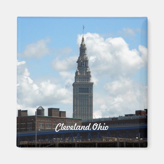 Aimant tour de Cleveland (Devant)