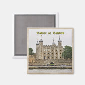 Aimant Tour de Londres (Recto/Verso)