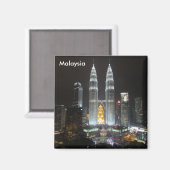Aimant tour de petronas malaisie (Recto/Verso)
