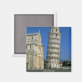 Aimant Tour de Pise, Italie (Recto/Verso)