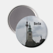 Aimant Tour de télévision de Berlin (Recto/Verso)