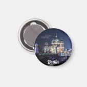 Aimant Tour de télévision et Cathédrale de Berlin à Berli (Recto/Verso)