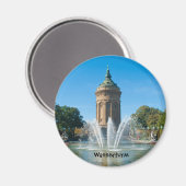 Aimant Tour d'eau (Recto/Verso)