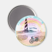 Aimant Tour du phare Stormy Bike (Recto/Verso)