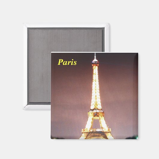 Aimant tour Eiffel (Recto/Verso)