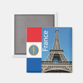 Aimant Tour Eiffel (Recto/Verso)
