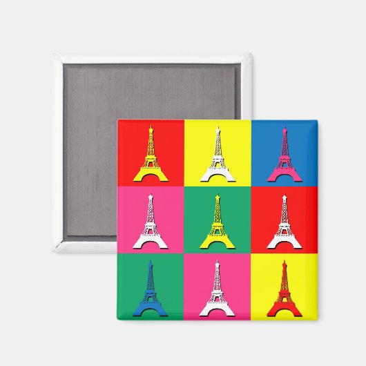 Aimant Tour Eiffel (Recto/Verso)
