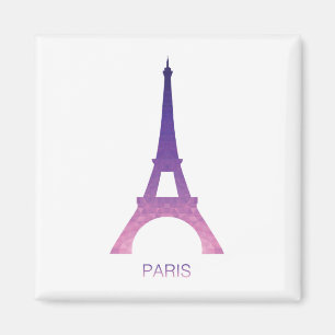 Aimant Tour Eiffel abstrait
