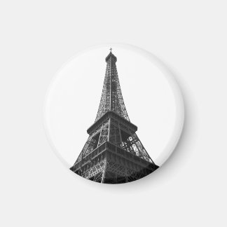 Aimant Tour Eiffel Noir & Blanc Paris Voyage européen