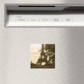 Aimant Tour Eiffel Sepia (In Situ (Lave-vaisselle))