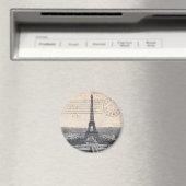 Aimant Tour Eiffel vintage (In Situ (Lave-vaisselle))
