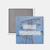 Aimant Tour haute tension (Recto/Verso)