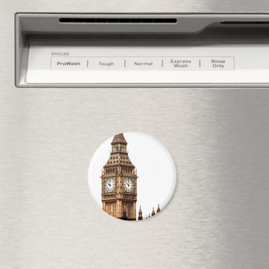 Aimant Tour Sepia Big Ben (In Situ (Lave-vaisselle))