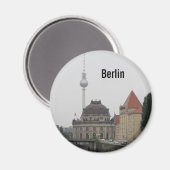 Aimant Tour télévisée de Berlin (Recto/Verso)
