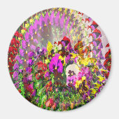 Aimant Tourbillon de Pansies...... (Devant)