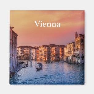 Aimant Tourisme de voyage vintage à Vienne