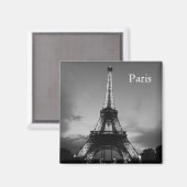 Aimant Tourisme vintage Paris (Recto/Verso)