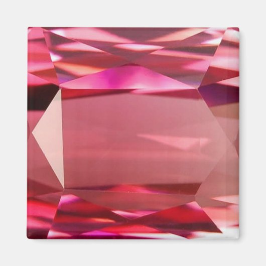 Aimant Tourmaline rose 4 (Devant)