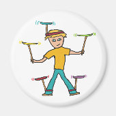 Aimant Tournage de plaque (Devant)