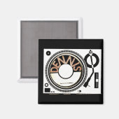 Aimant Tourne-disque DENNIS (Recto/Verso)