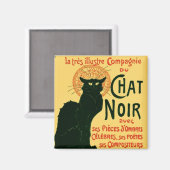 Aimant Tournée du Conversation Noir, Theophile Steinlen (Recto/Verso)