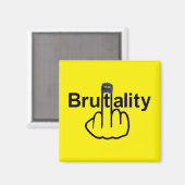 Aimant Tourner à l'envers de la brutalité policière (Recto/Verso)