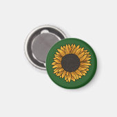 Aimant Tournesol (Recto/Verso)