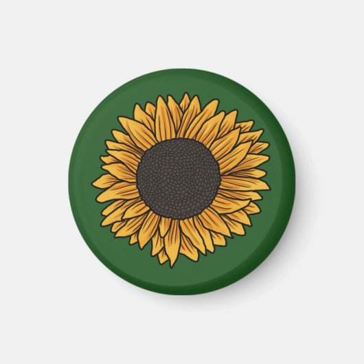 Aimant Tournesol (Devant)