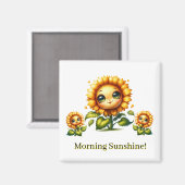 Aimant Tournesol   (Recto/Verso)