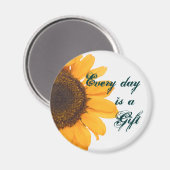 Aimant Tournesol (Recto/Verso)