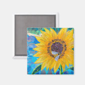 Aimant Tournesol (Recto/Verso)
