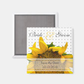 Aimant Tournesol Économisé À Jour (Recto/Verso)
