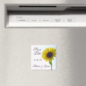 Aimant Tournesol Enregistrer l'aimant de date (In Situ (Lave-vaisselle))