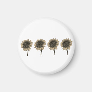 Aimant Tournesol Live, Rire, Amour