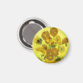 Aimant Tournesols Vincent van Gogh (Recto/Verso)