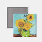Aimant Tournesols Vincent van Gogh (Recto/Verso)