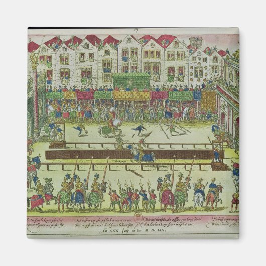 Aimant Tournoi pendant lequel Henri II (Devant)