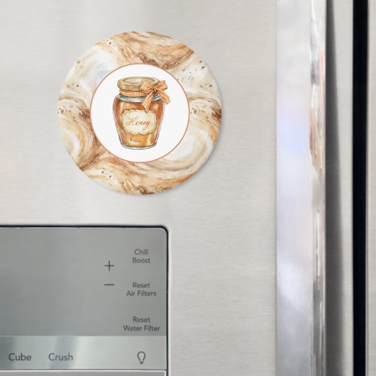 Aimant Tournures de latte de citrouille au miel (In situ (réfrigérateur))