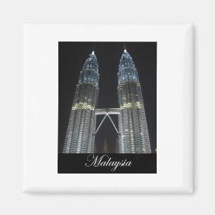 Aimant Tours Petronas à la nuit