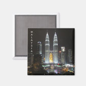 Aimant tours petronas malaysien (Recto/Verso)