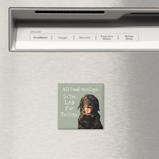 Aimant Tous les aliments doivent aller à l'aimant du réfr (In Situ (Lave-vaisselle))