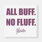 Aimant Tous les bouts sans bouffée de graisse Hamster com (Devant)