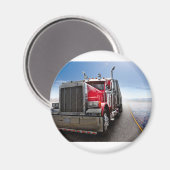 Aimant Tous les Trucker américains (Recto/Verso)